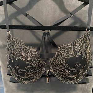 Victoria Secret Bra and Garter Set